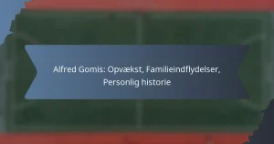 Alfred Gomis: Opvækst, Familieindflydelser, Personlig historie